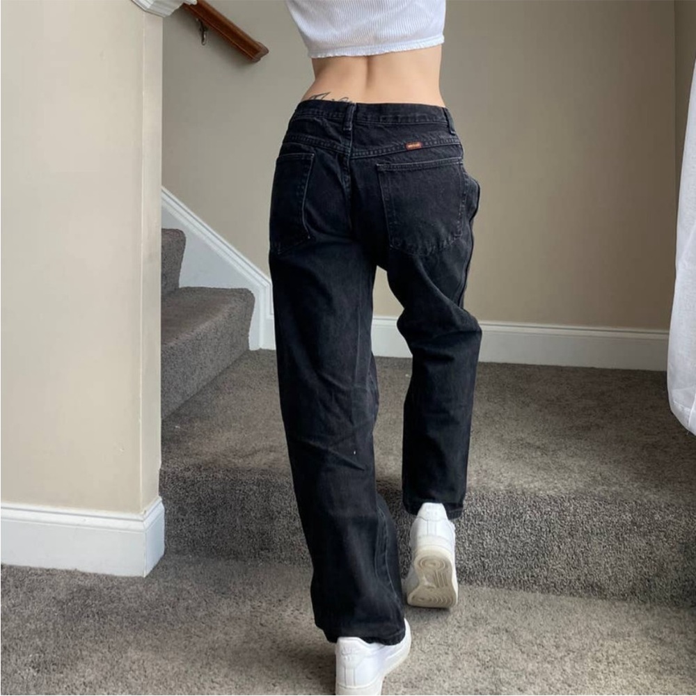 Rustler Women's High Rise Dark Jeans - Picture 2 of 12